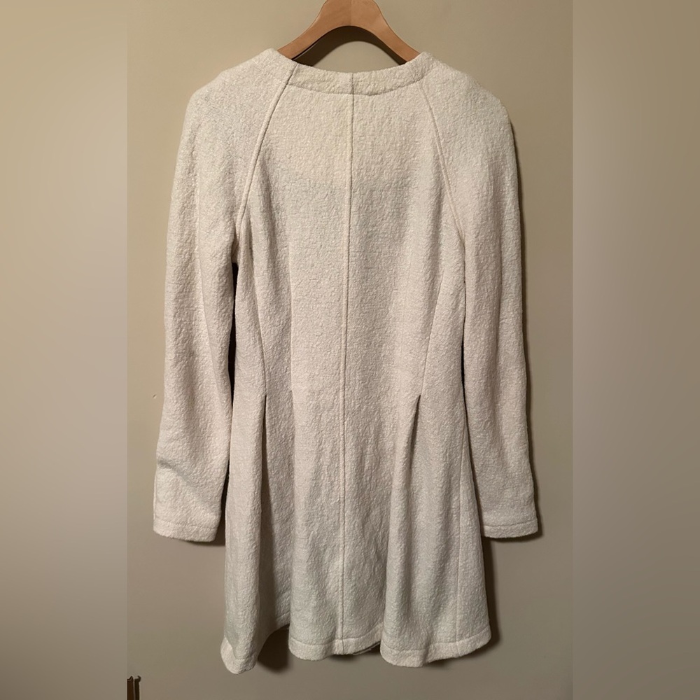 Free People Textured Coat with Button Details - Picture 3 of 4